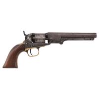Inscribed Colt Model 1849 Pocket Revolver of Capt. James C. Strong of 21st NY - Wounded at Williamsburg - with some of his letters, published works, and CDV