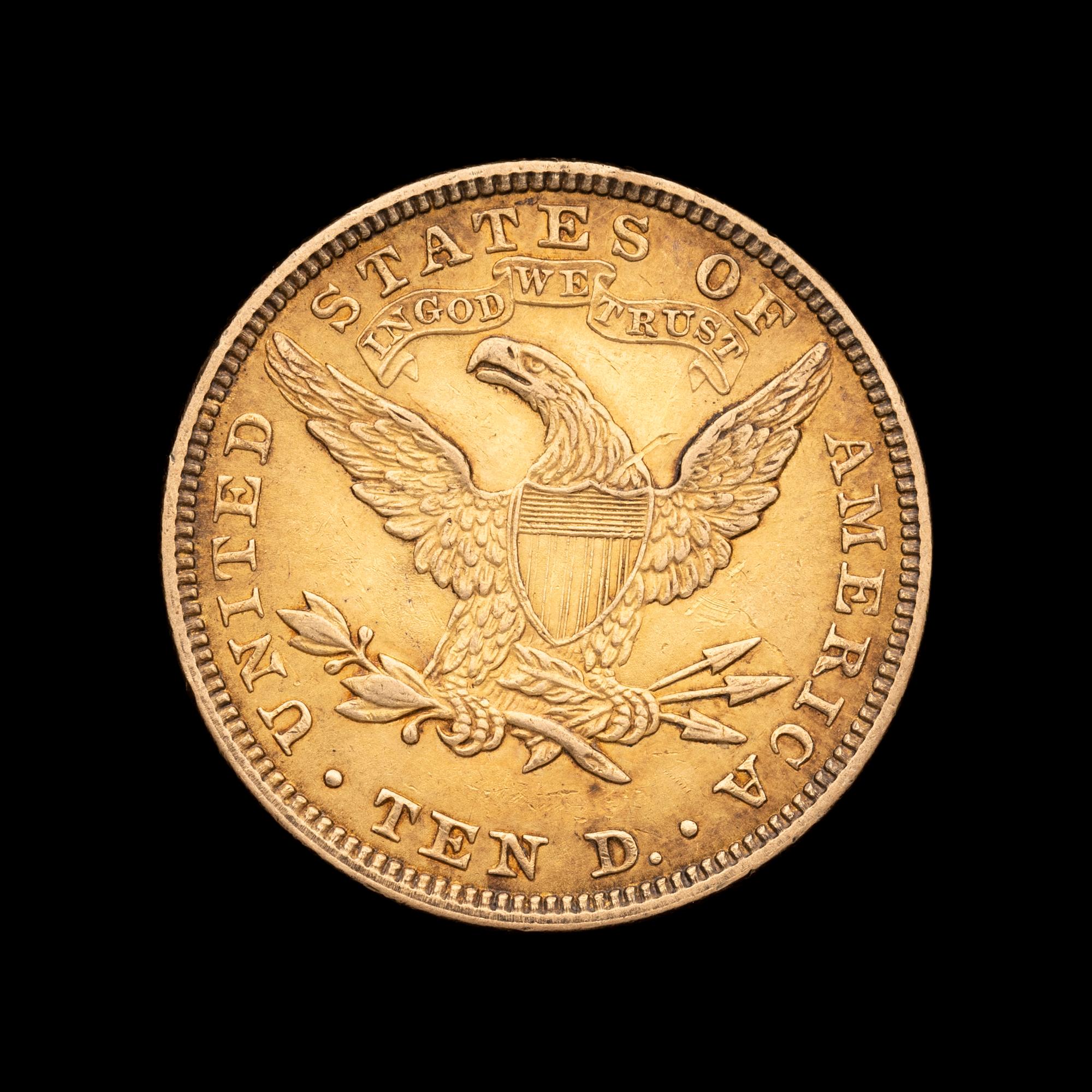 A 1907 Liberty Head $10 Gold Coin