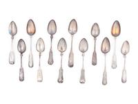 A Group of Silver Spoons
