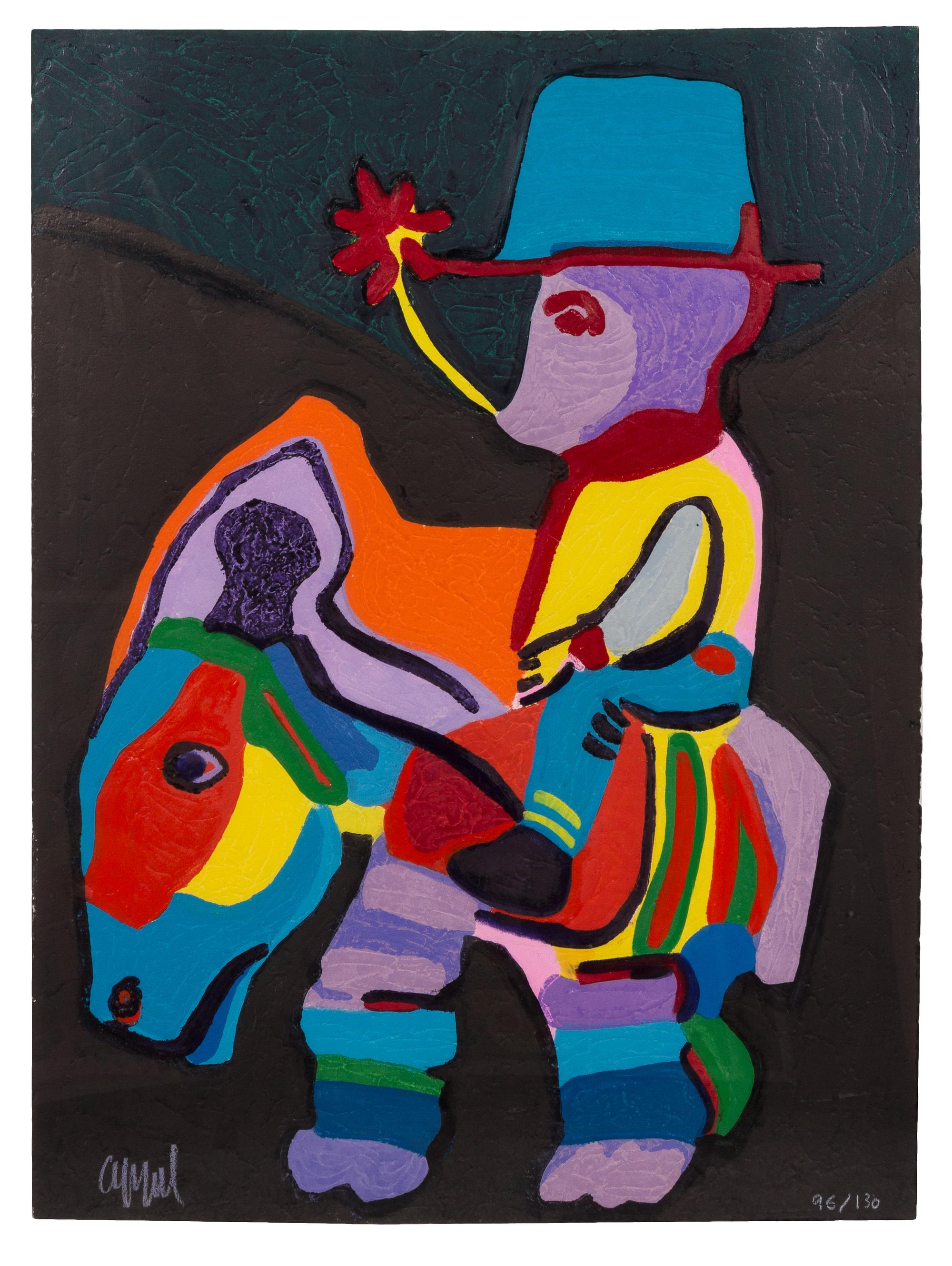 Karel Appel, (Dutch, 1921-2006), Circus (Volume II), 1978 (a group of ten prints)