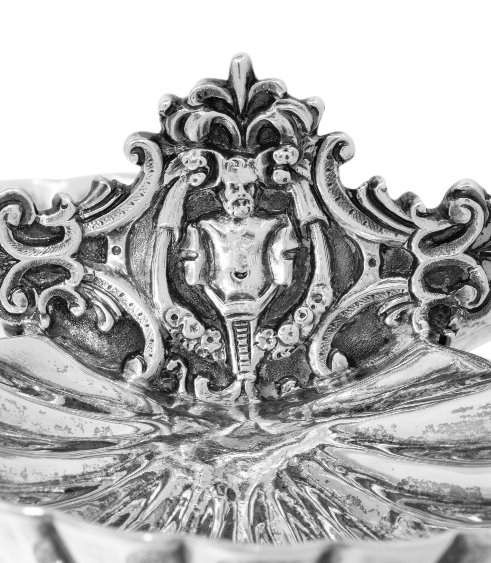 A German Silver Figural Master Salt