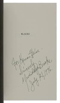 BROOKS, Gwendolyn (1917-2000). A group of 6 works, comprising: