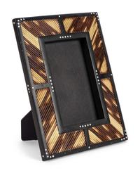 An Anglo-Indian Quill Picture Frame