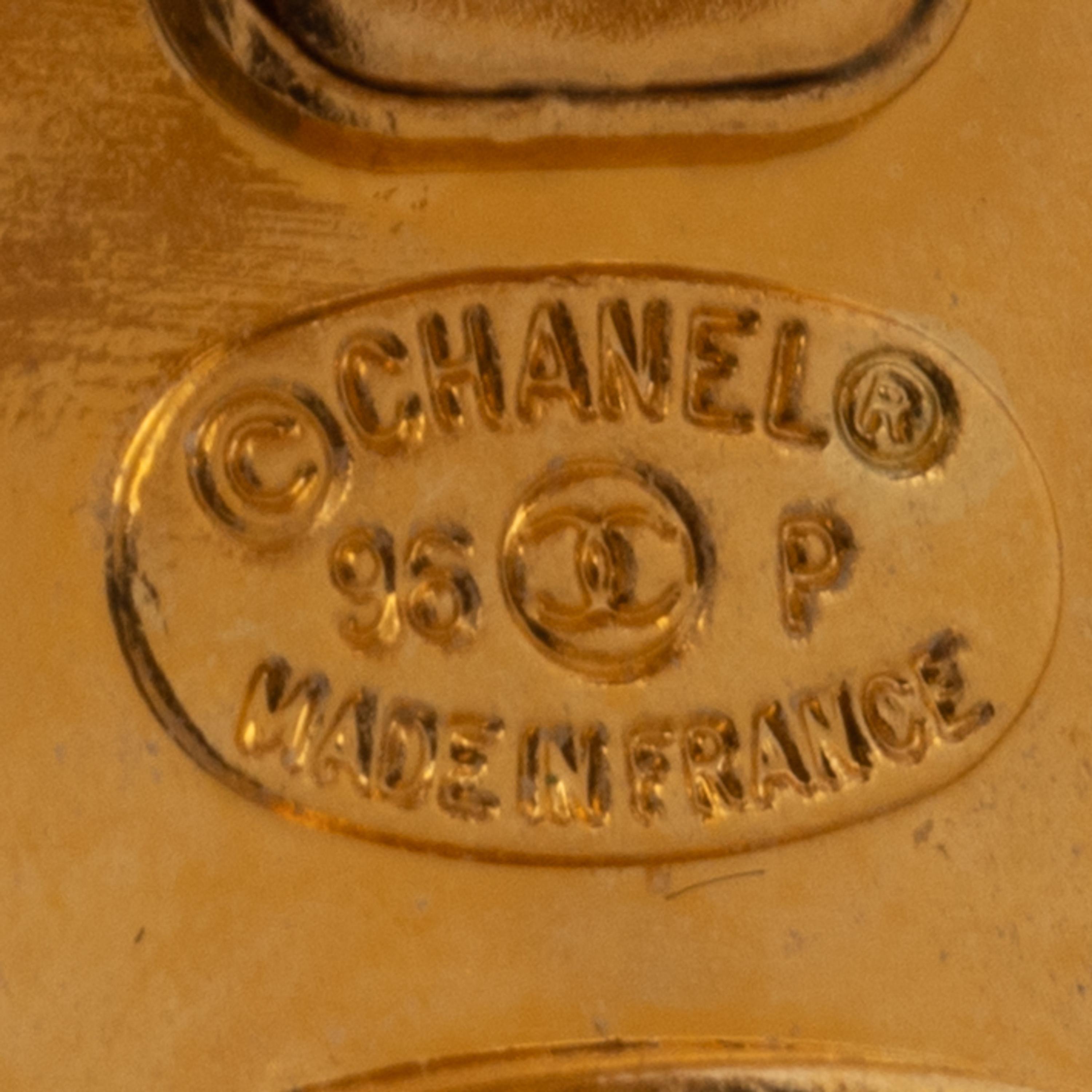 Chanel, CC Turn-Lock Ear Clips