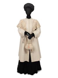 Wool and Lace Coat Worn by Abraham Lincoln's Relative, c. 1905