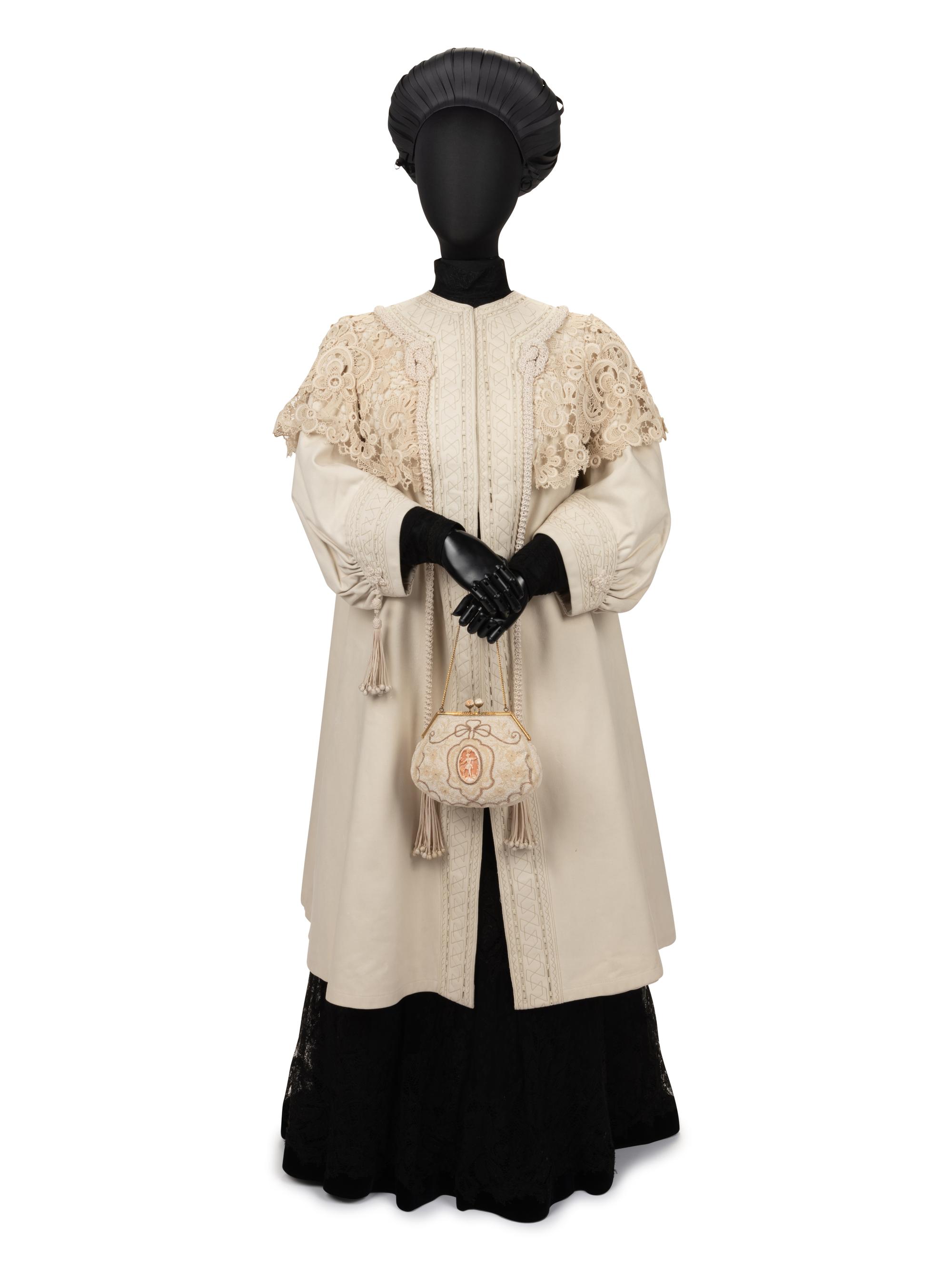 Wool and Lace Coat Worn by Abraham Lincoln's Relative, c. 1905