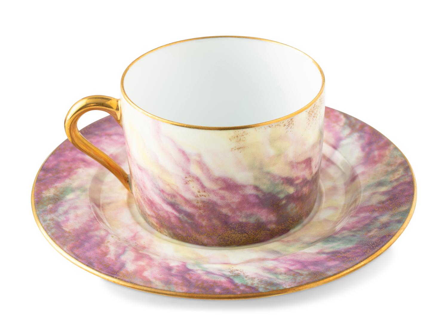 A Daum for Limoges Nature Porcelain Dinner Service