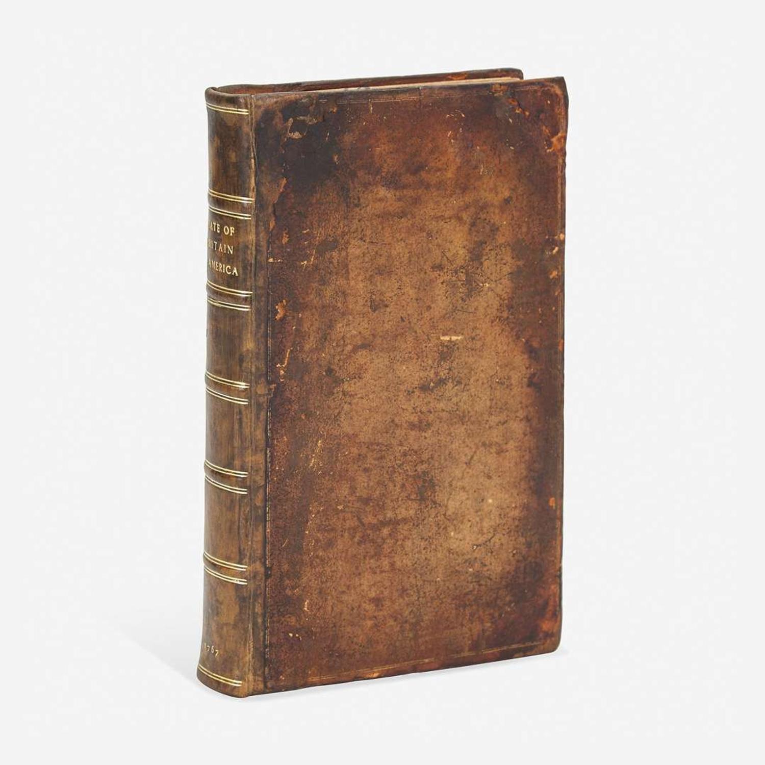 [Americana] (Mitchell, John) The Present State of Great Britain and North America, with Regard to Agriculture, Population, Trade, and Manufactures...