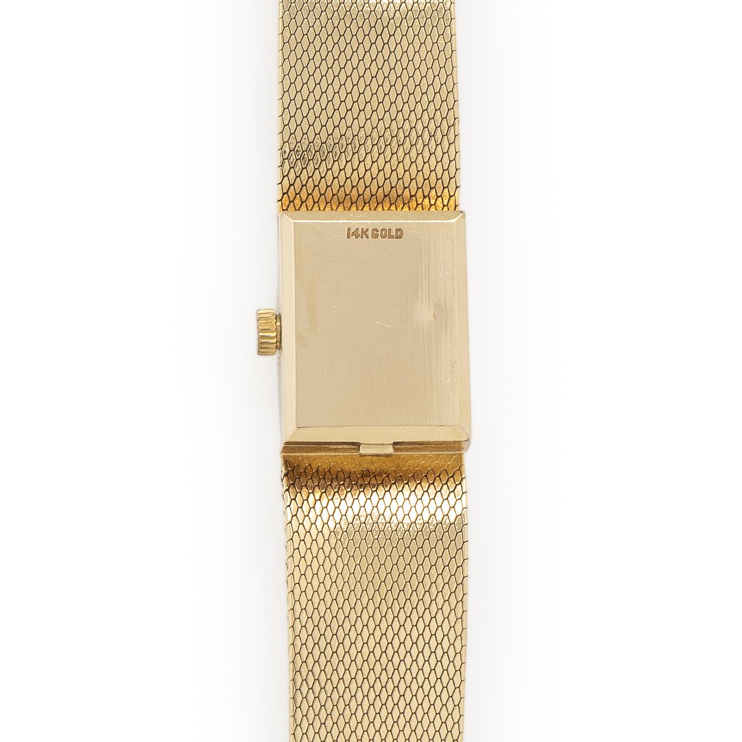 Omega, 14K Yellow Gold Watch