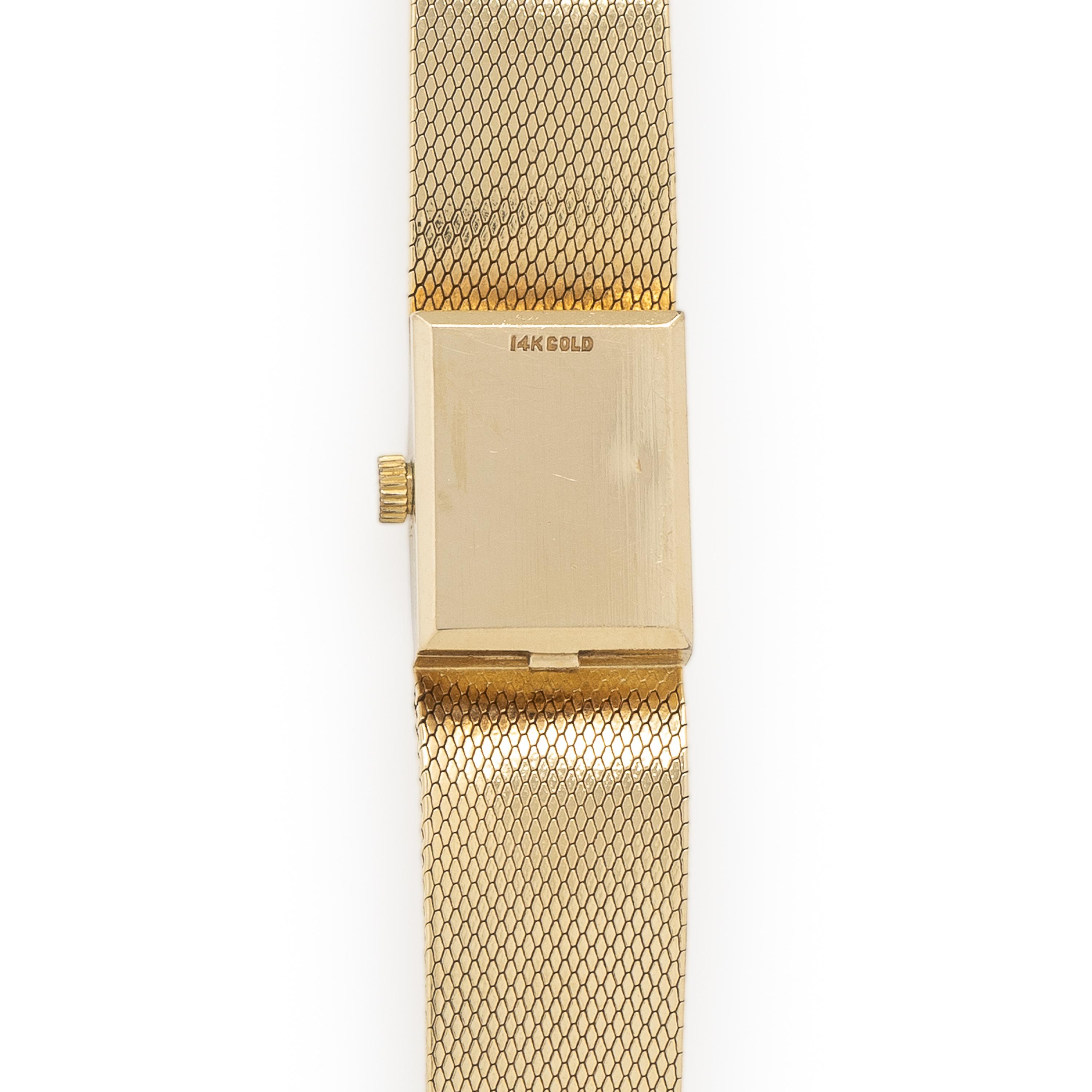 Omega, 14K Yellow Gold Watch