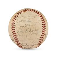 A 1938 Cincinatti Reds Team Signed Autograph Baseball (Beckett Authentication Services)