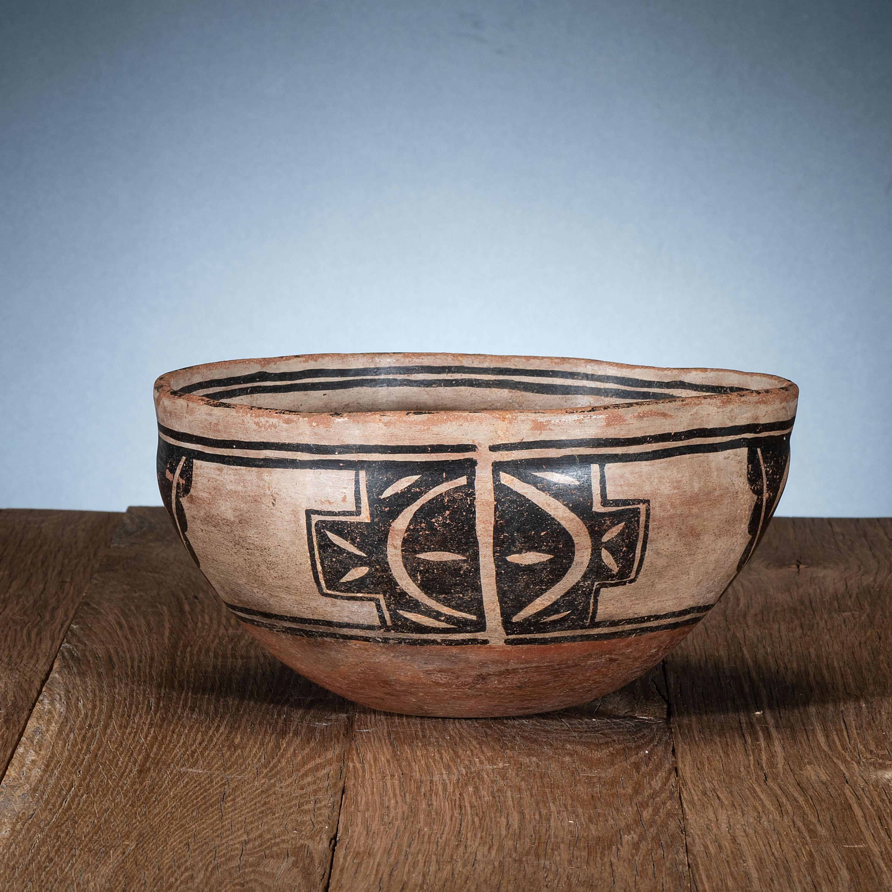 Cochiti Pottery Bowl, with Birds