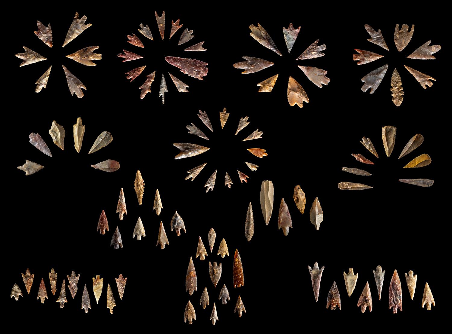 101 Neolithic Flint Points