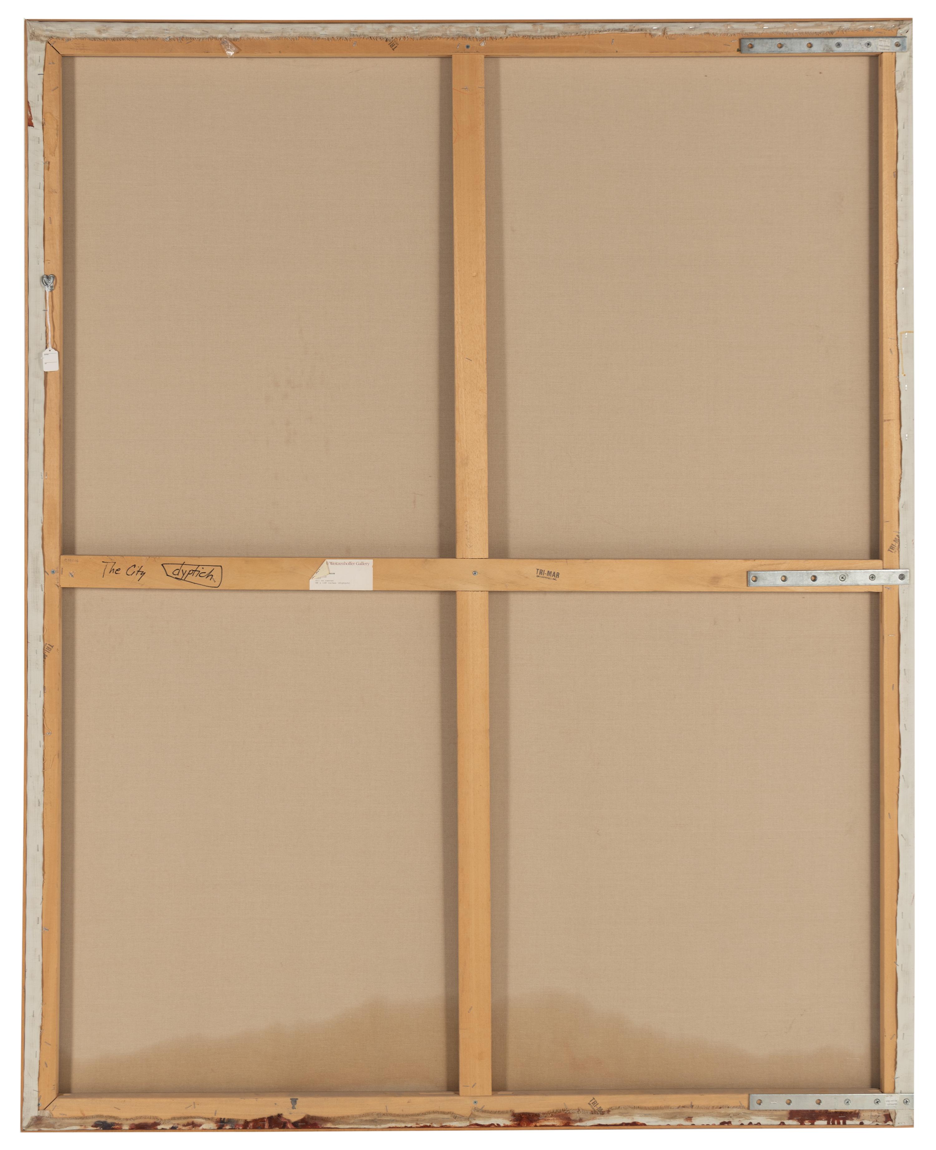 The City, 1989 (diptych)