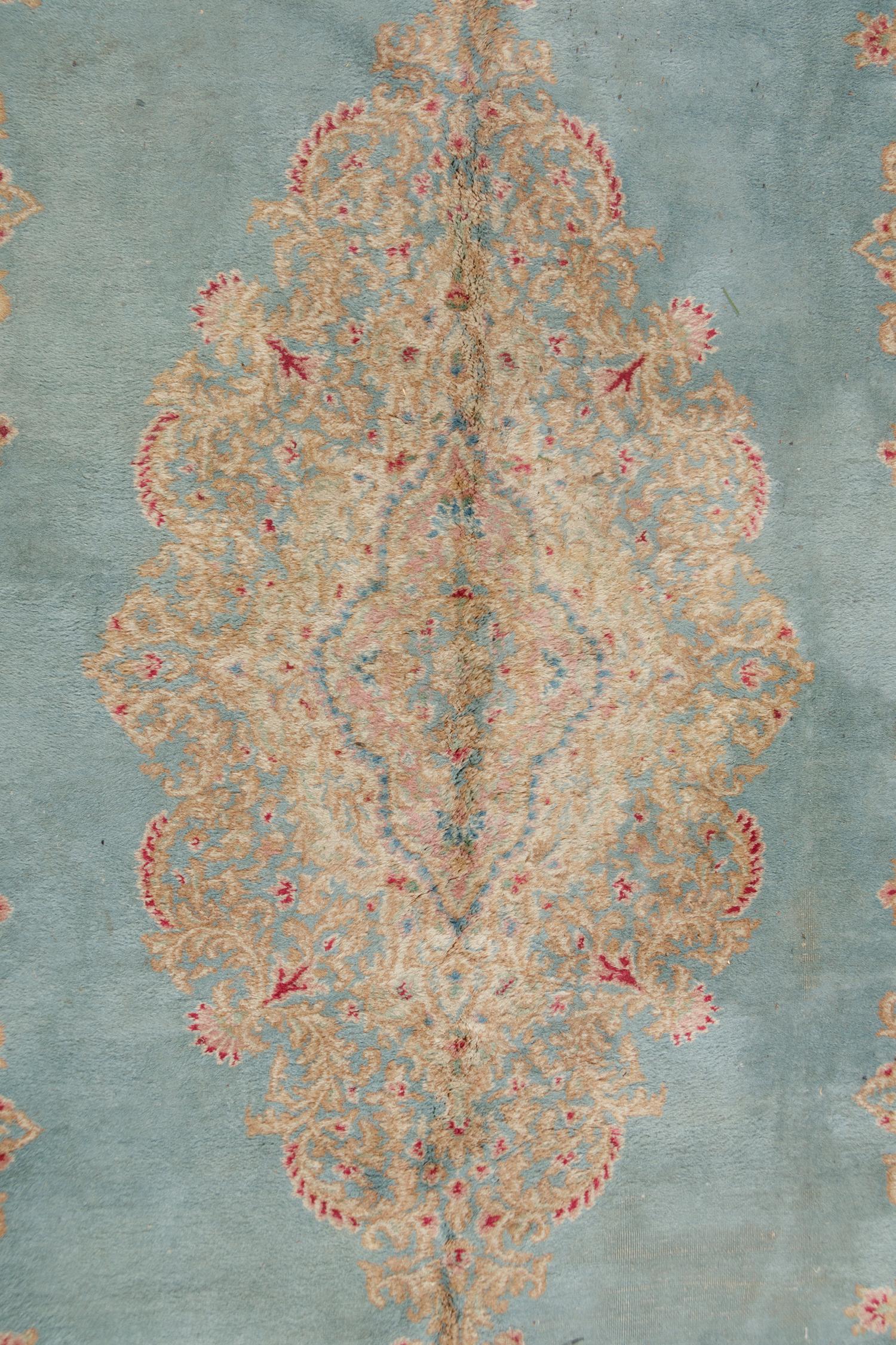 A Kirman Wool Rug