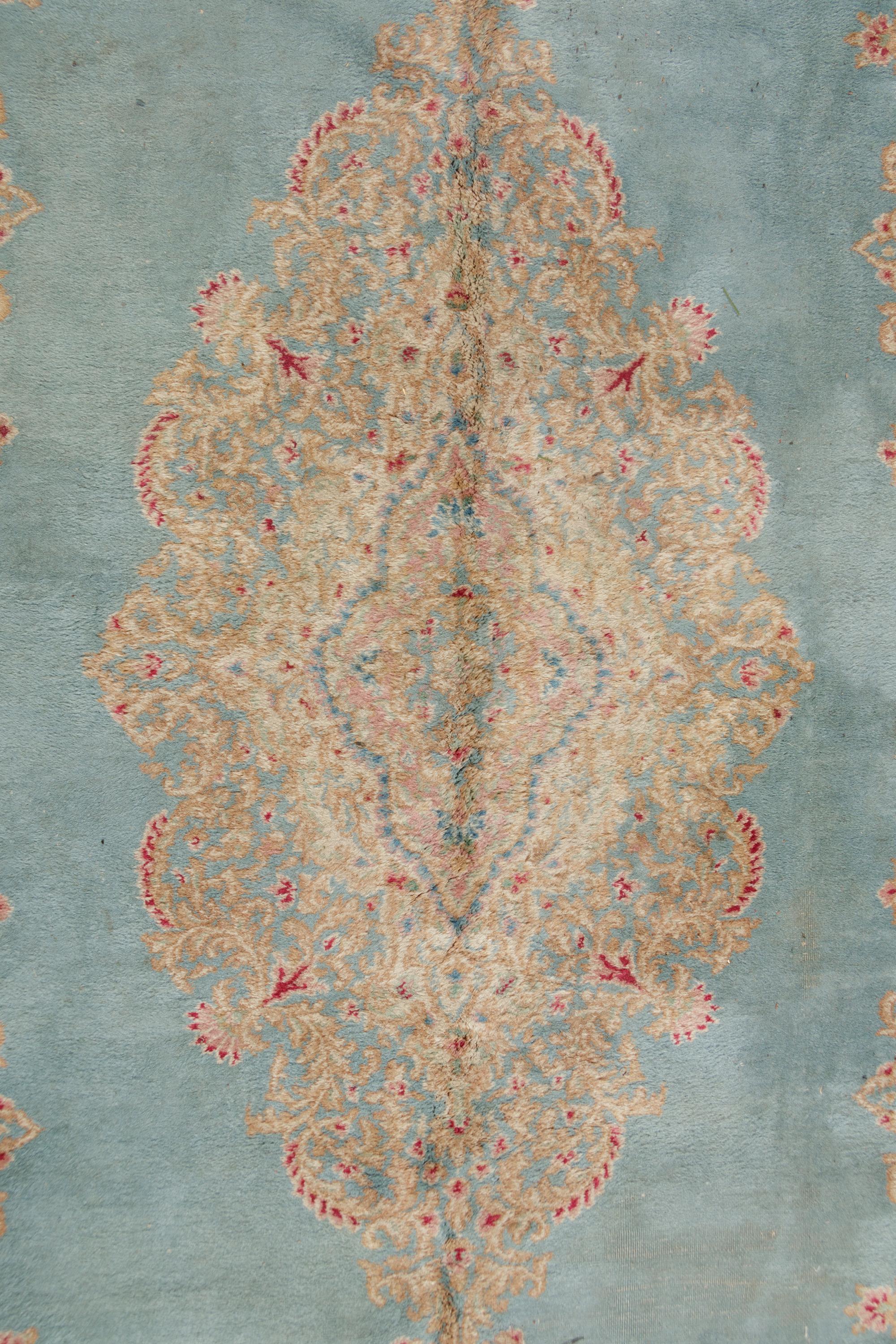 A Kirman Wool Rug