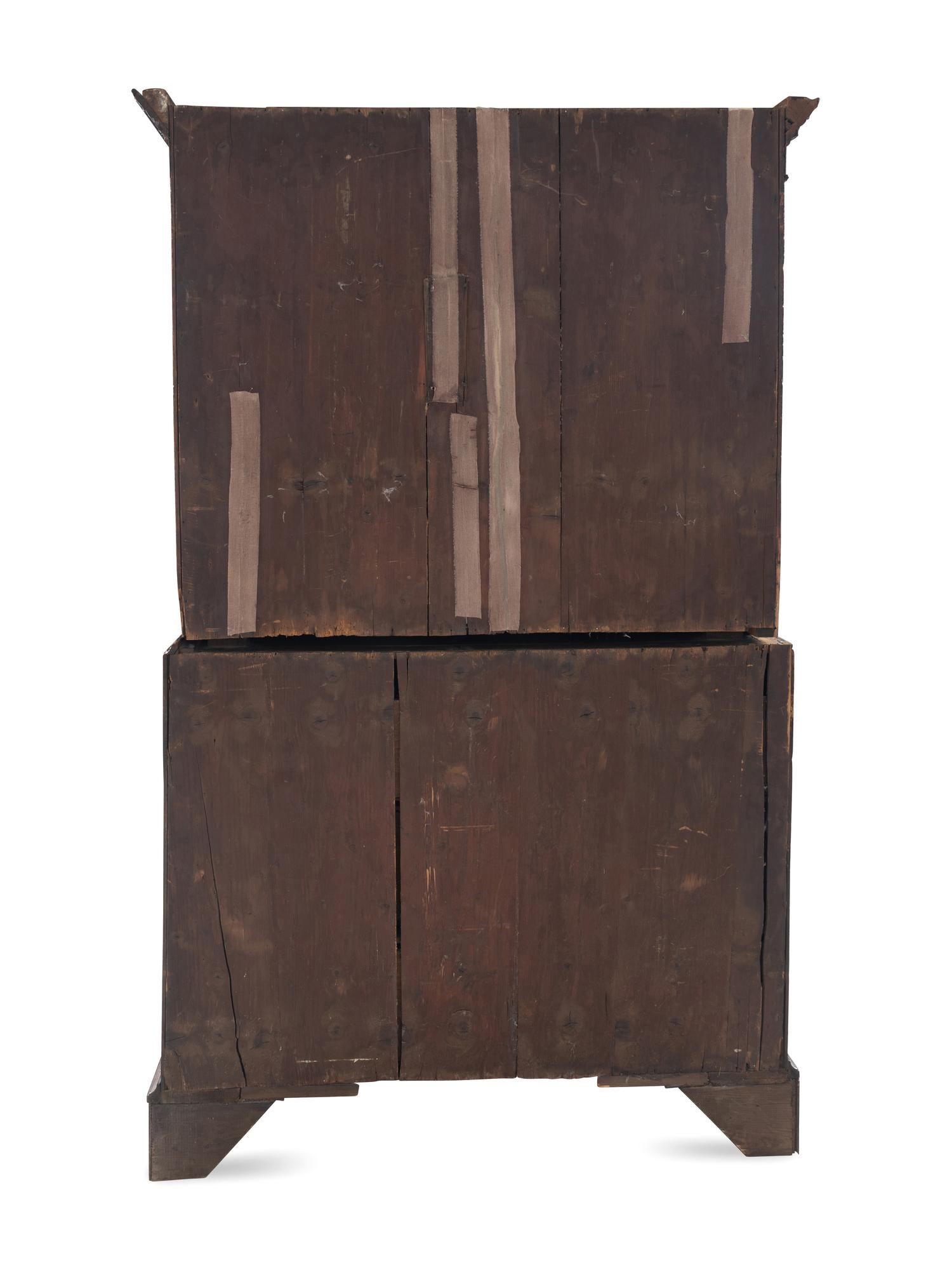 A George III Mahogany Chest-on-Chest