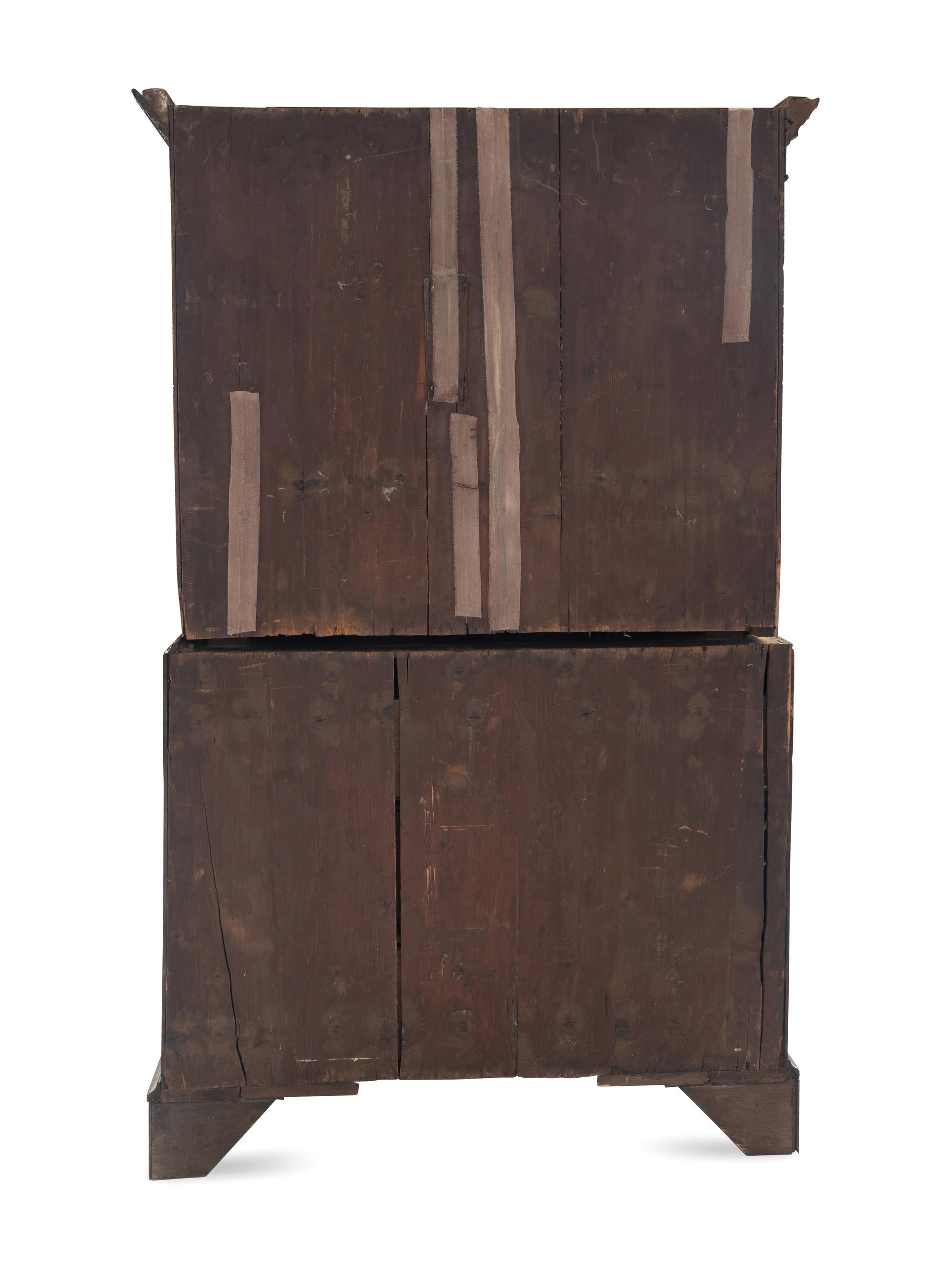 A George III Mahogany Chest-on-Chest
