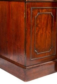 A George III Mahogany Breakfront Bookcase