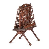 A Victorian Stick and Ball Collapsable Canterbury