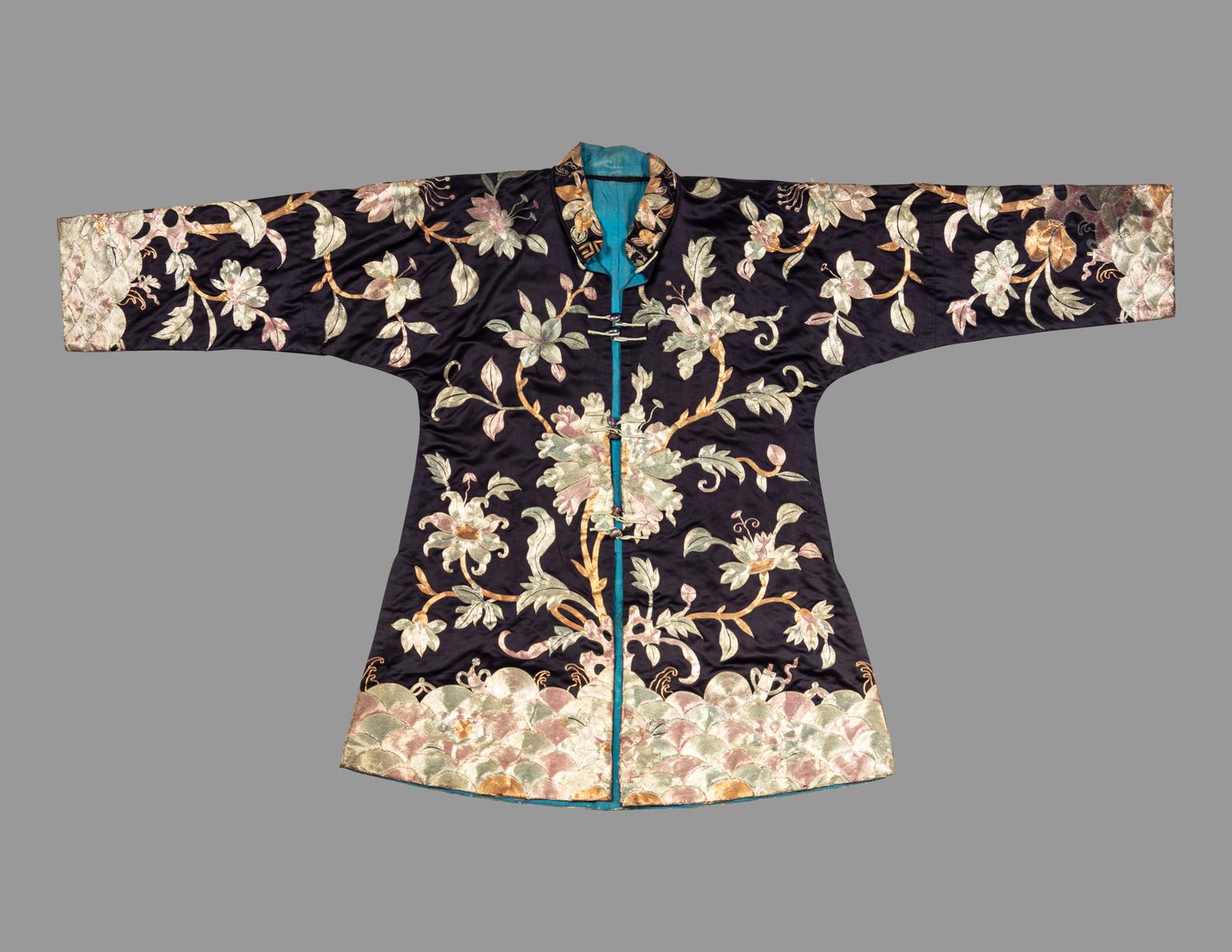 Two Embroidered Silk Lady's Jackets