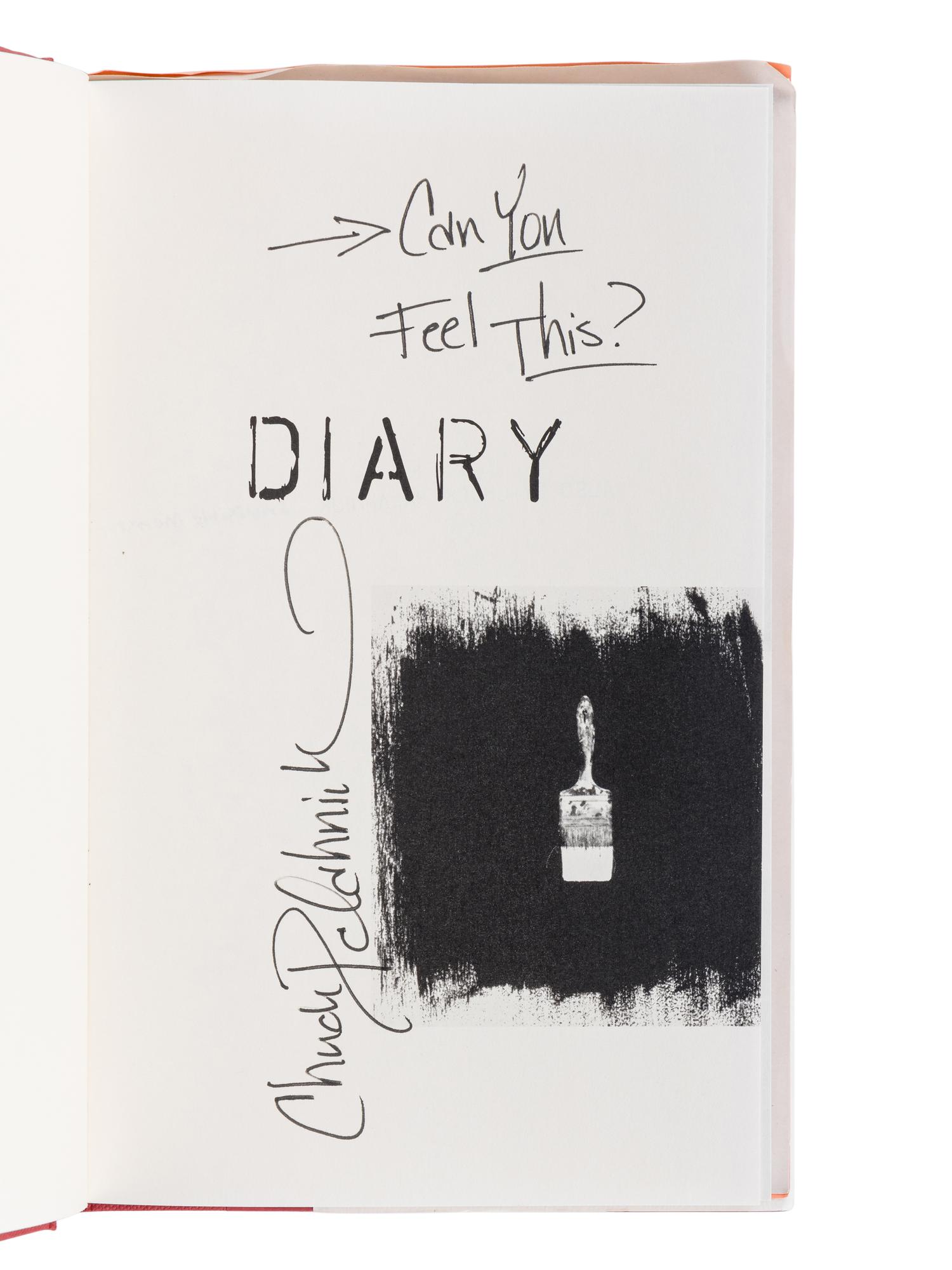 PALAHNIUK, Chuck (b. 1962). A group of 8 works by Palahniuk, ALL FIRST EDITIONS, ALL SIGNED OR INSCRIBED, comprising: