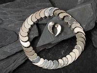 Taxco Sterling Silver Necklace and Clip Earring Set