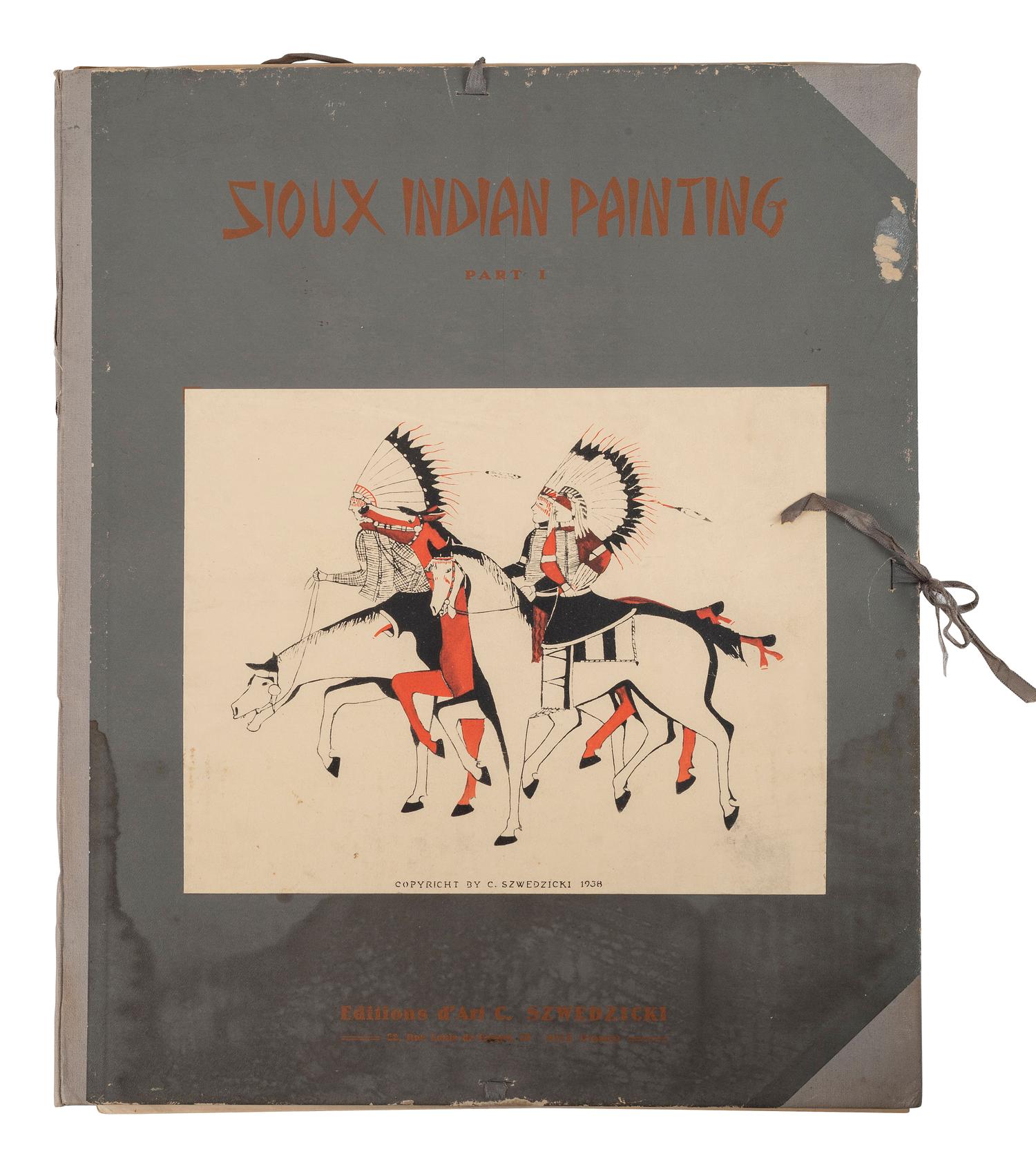 [PLAINS] Sioux Indian Painting, Parts I and II. Paintings of the Sioux and Other Tribes of the Great Plains AND The Art of Amos Bad Heart Buffalo