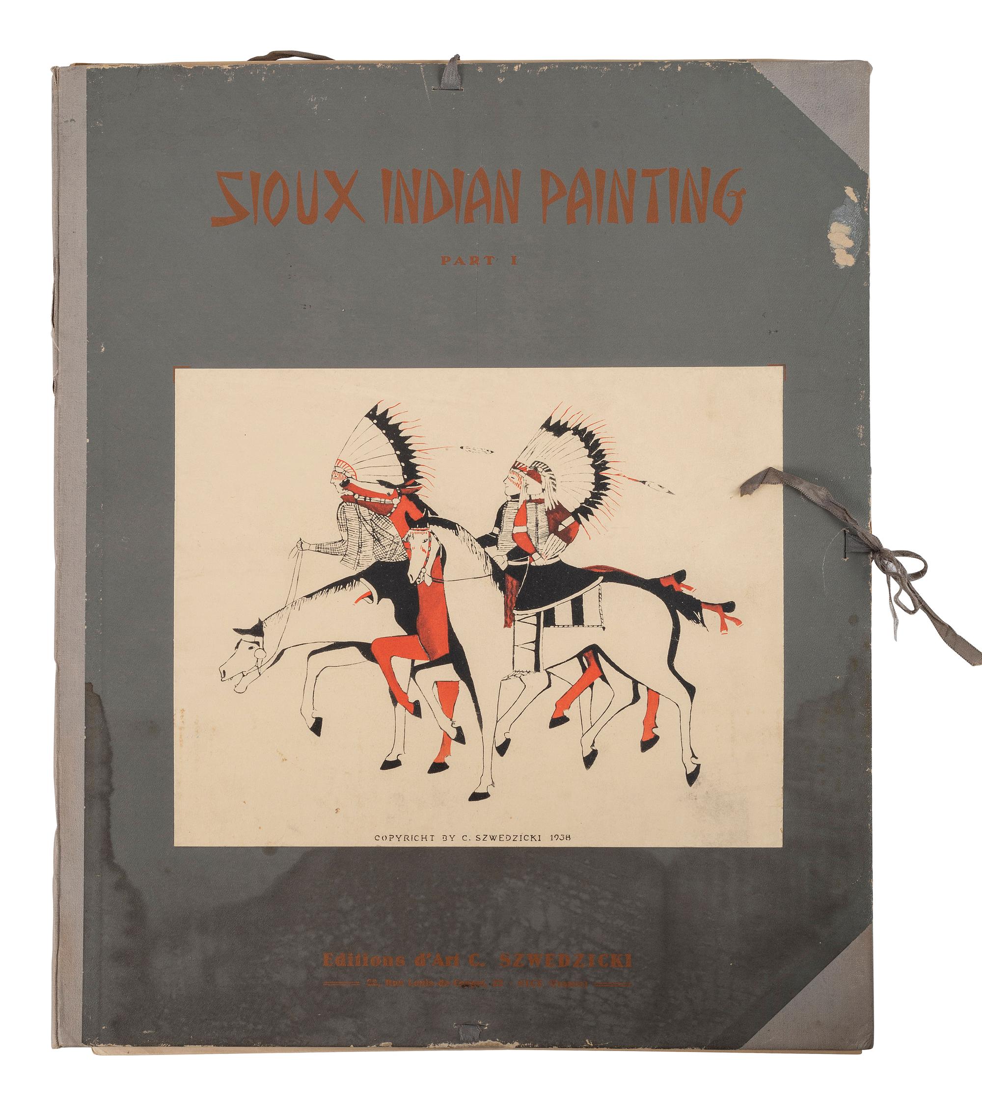 [PLAINS] Sioux Indian Painting, Parts I and II. Paintings of the Sioux and Other Tribes of the Great Plains AND The Art of Amos Bad Heart Buffalo