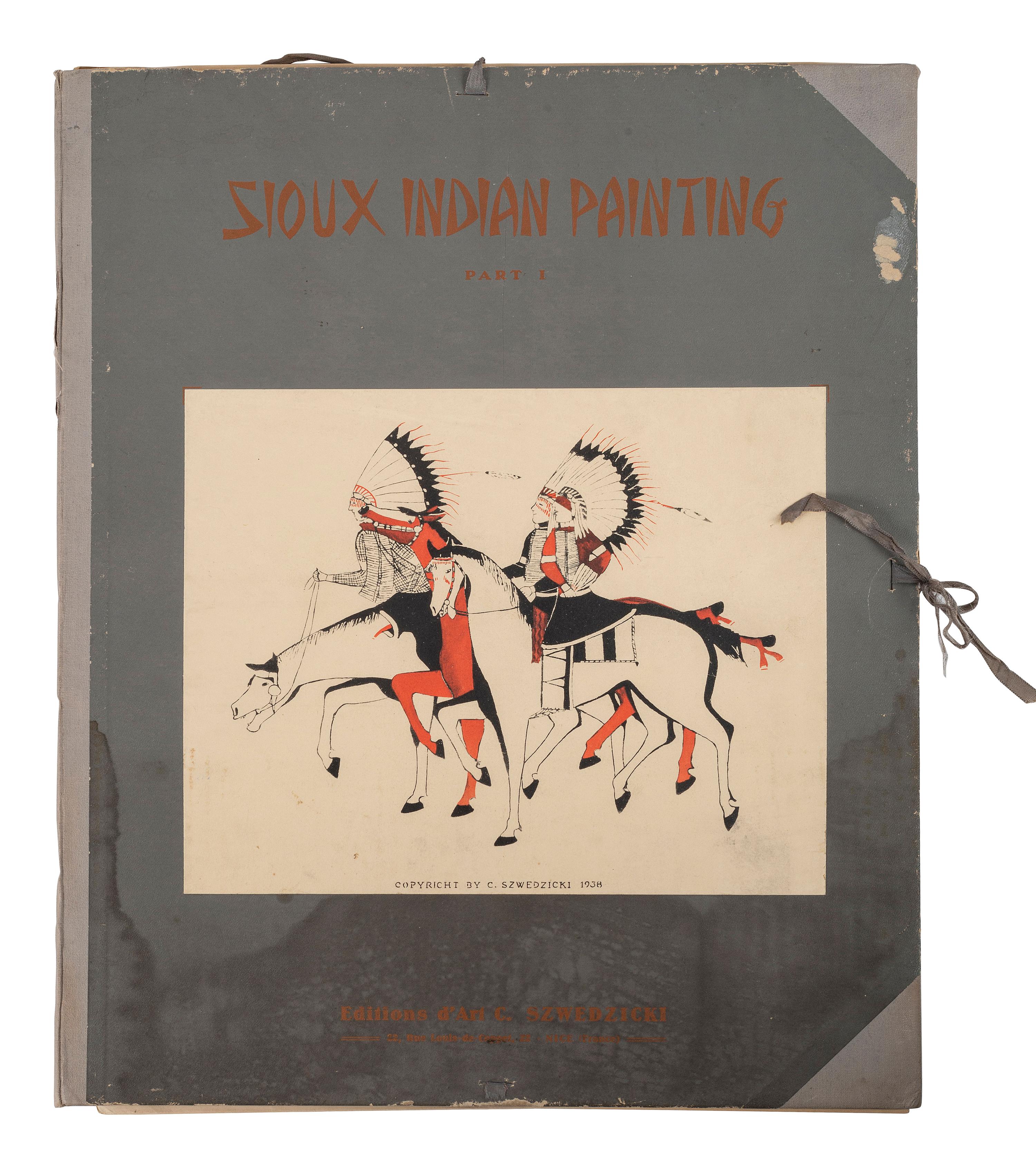 [PLAINS] Sioux Indian Painting, Parts I and II. Paintings of the Sioux and Other Tribes of the Great Plains AND The Art of Amos Bad Heart Buffalo
