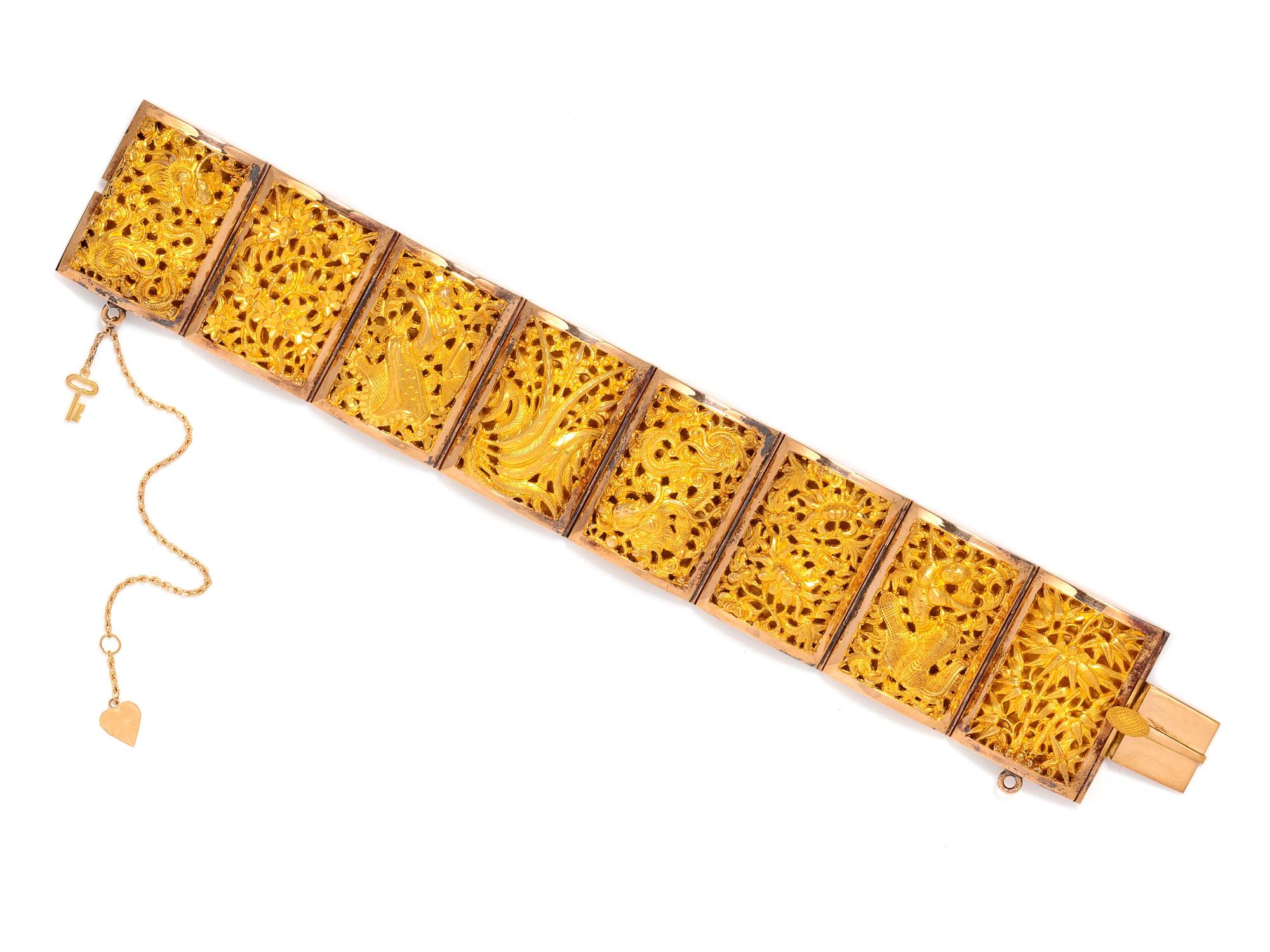 BICOLOR GOLD BRACELET