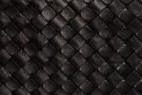 Bottega Veneta Black Intrecciato Shoulder Bag, c.2000
