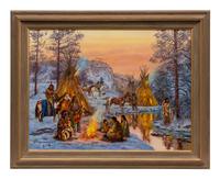 Shoshone Winter Camp