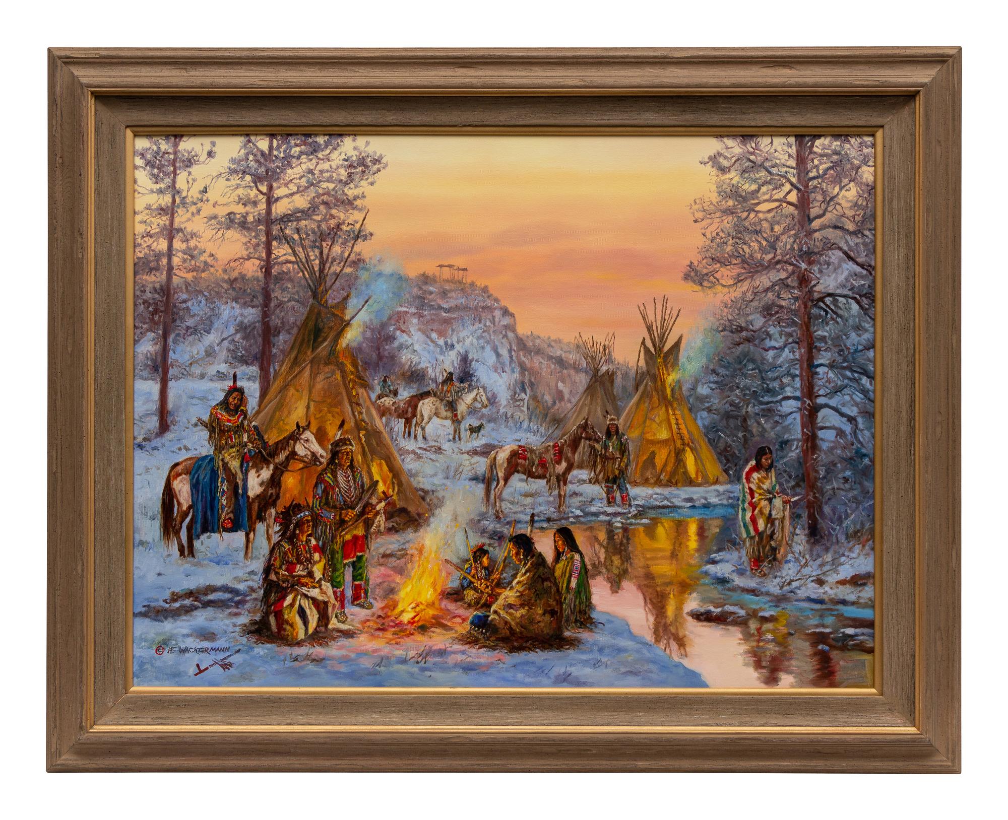 Shoshone Winter Camp
