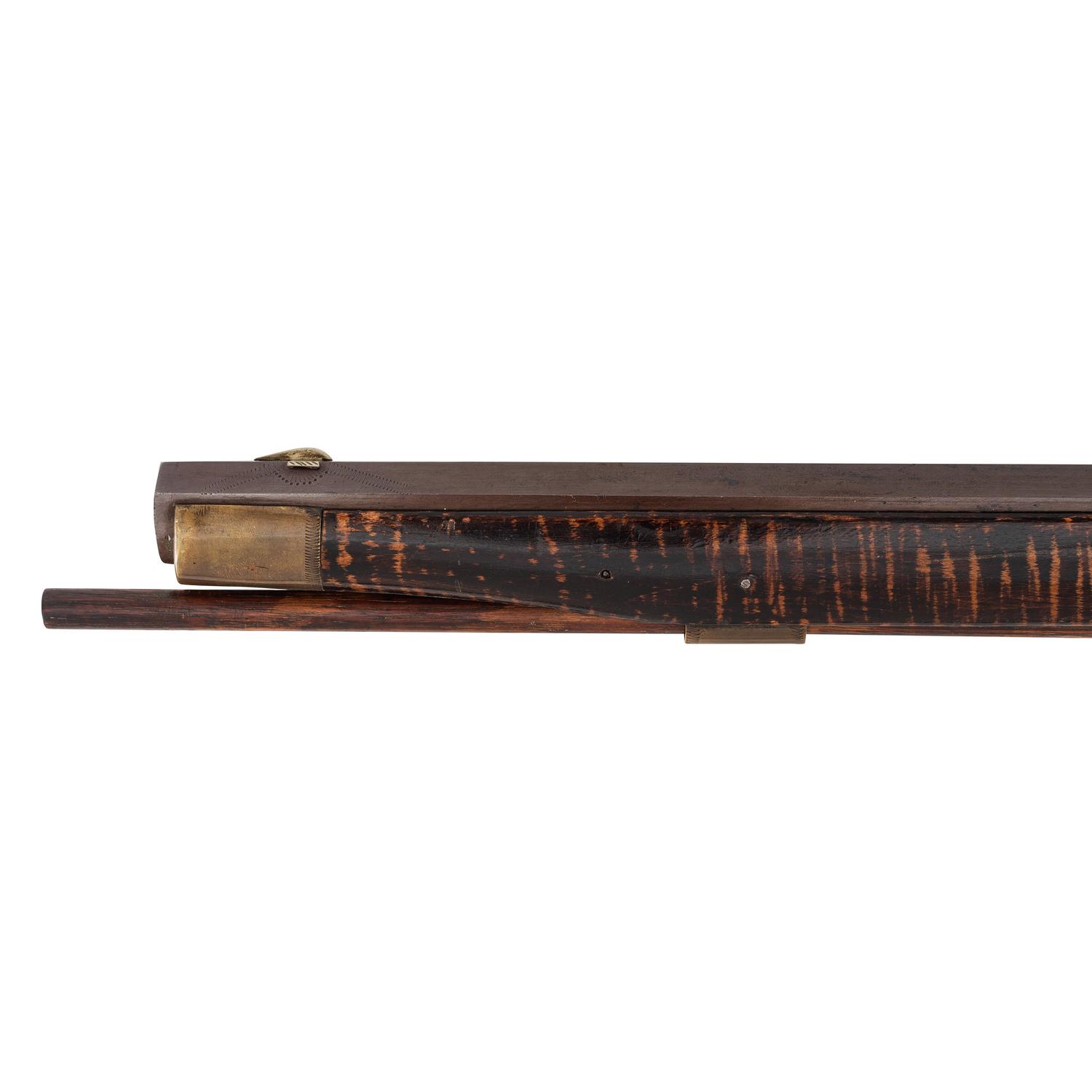 Exceptional Leman Flintlock Chief's Grade Rifle