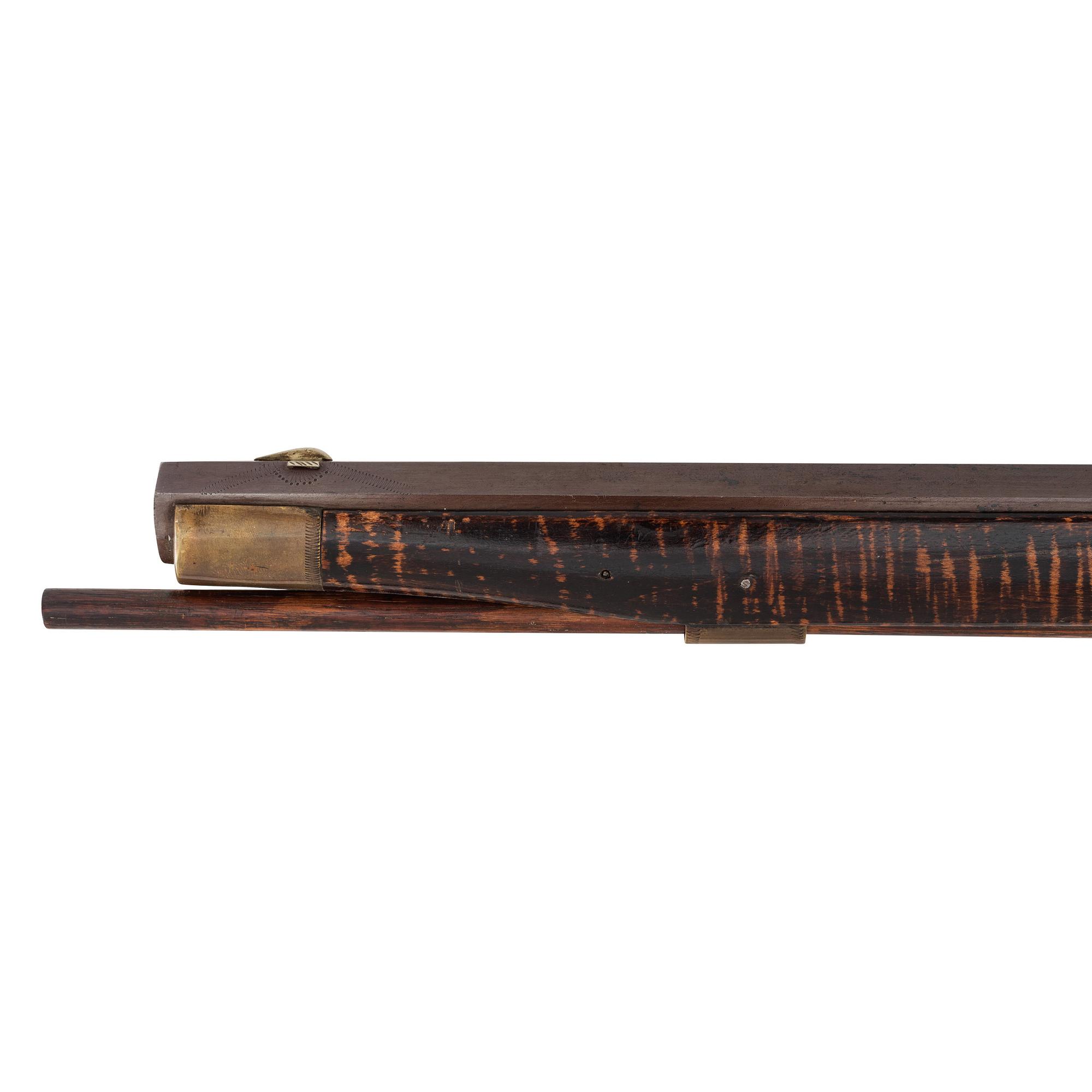 Exceptional Leman Flintlock Chief's Grade Rifle