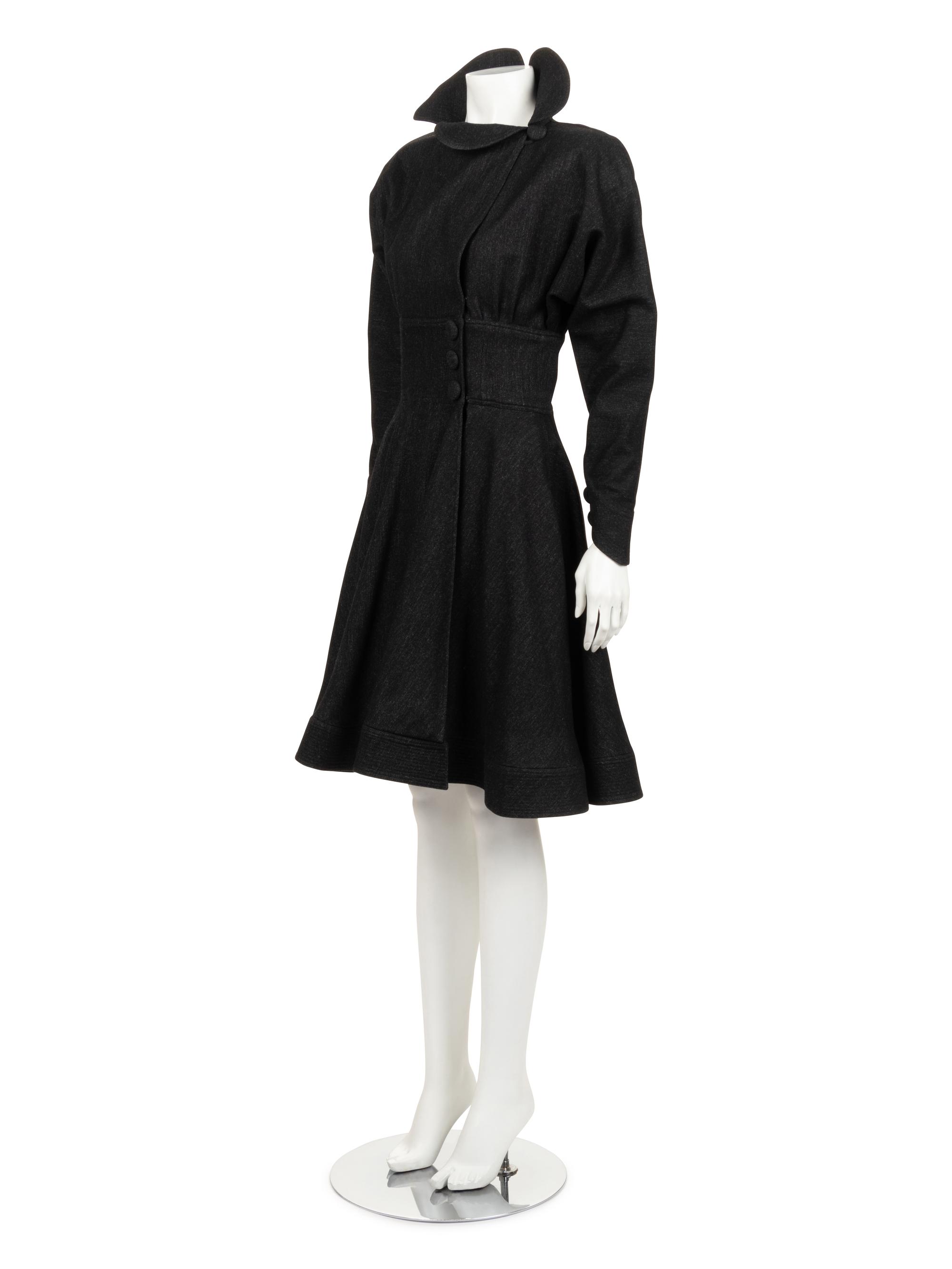 Fendi 365 Wool Coat, 1980-90s