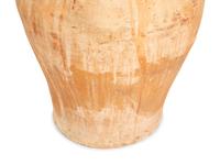 Three Partially Glazed Terra Cotta Olive Jars — 20th Century