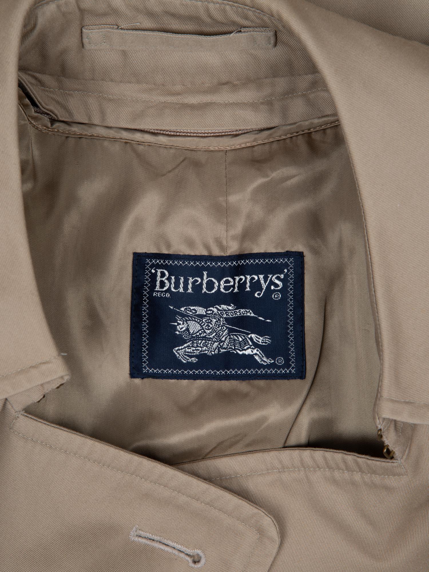 Burberry Trench Coat, 1990-2000s