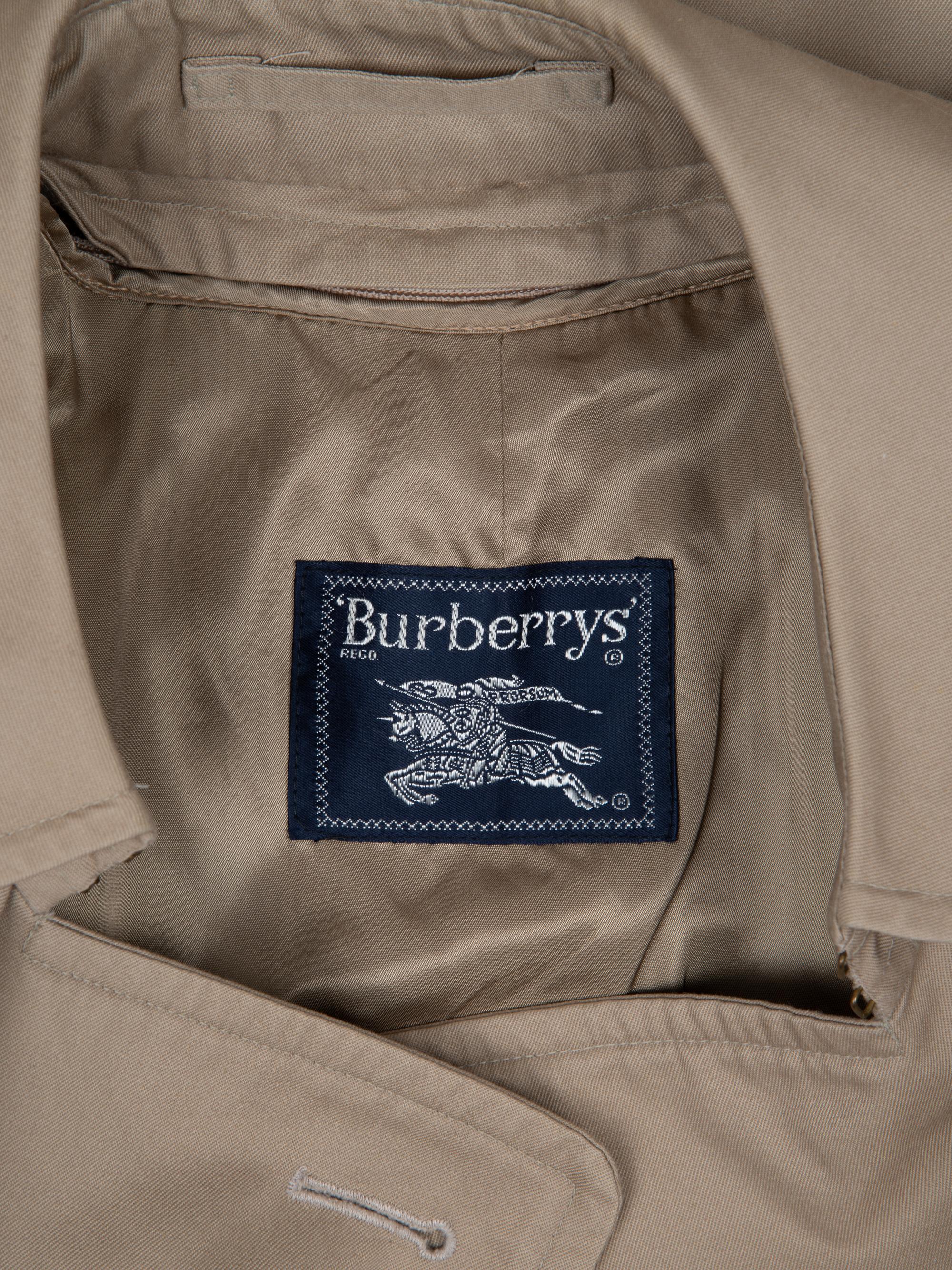 Burberry Trench Coat, 1990-2000s