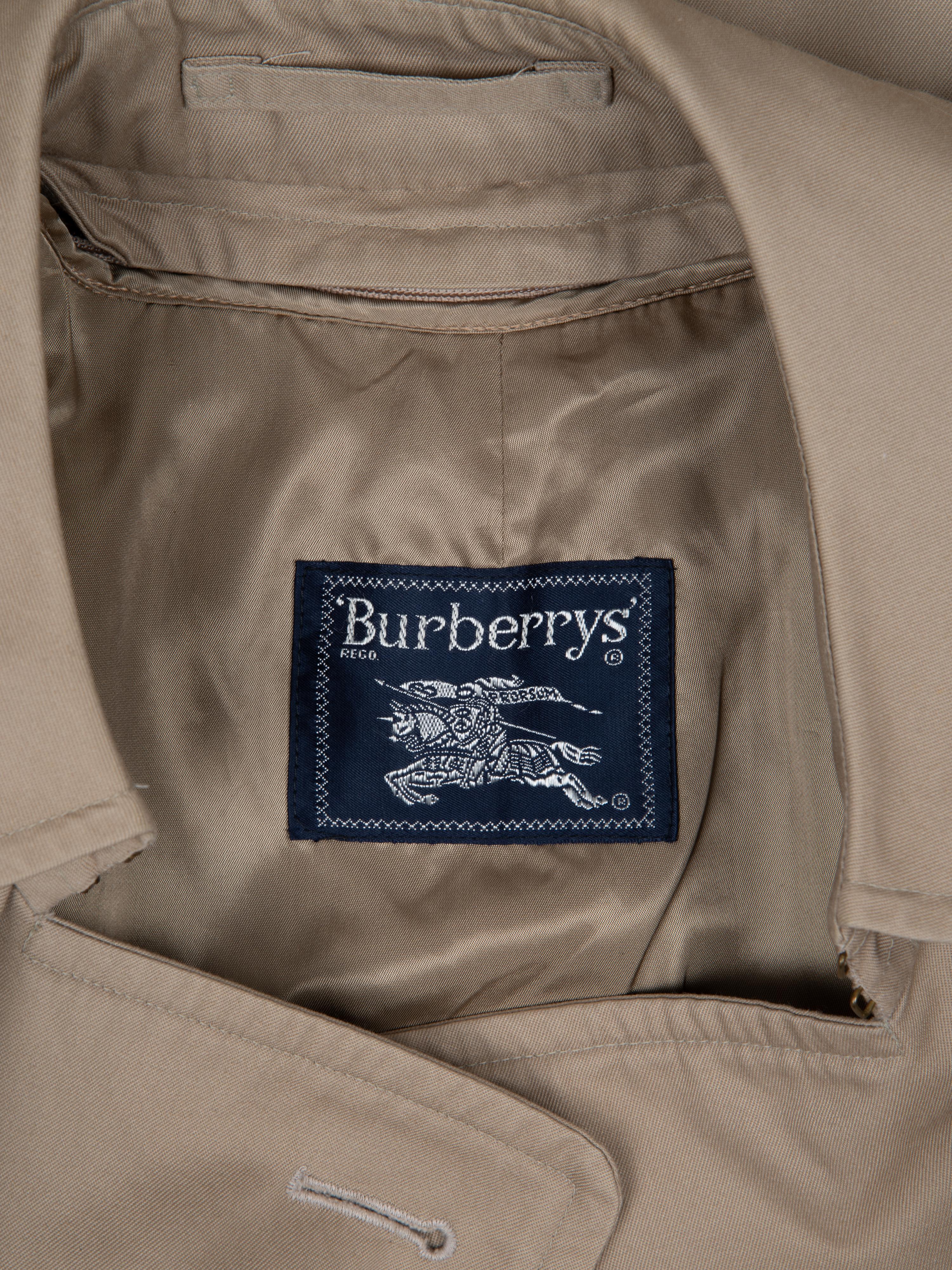 Burberry Trench Coat, 1990-2000s