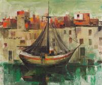 Artist Unknown, , Cafe du Port