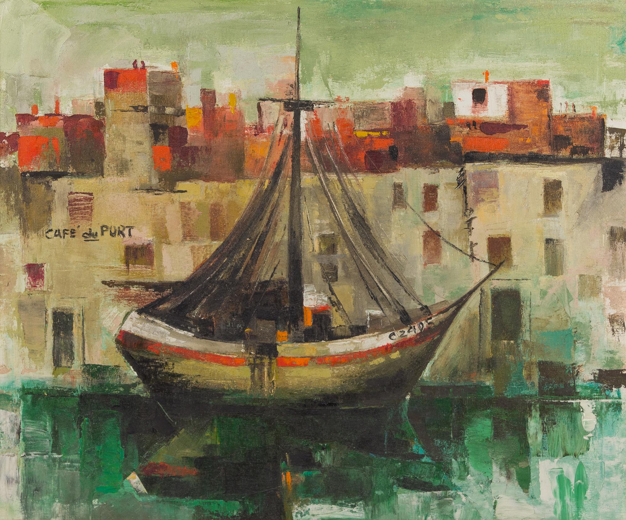 Artist Unknown, , Cafe du Port