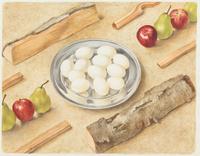 Martha Erlebacher, (American, b. 1937), Still Life with Dishes of Eggs, 1973