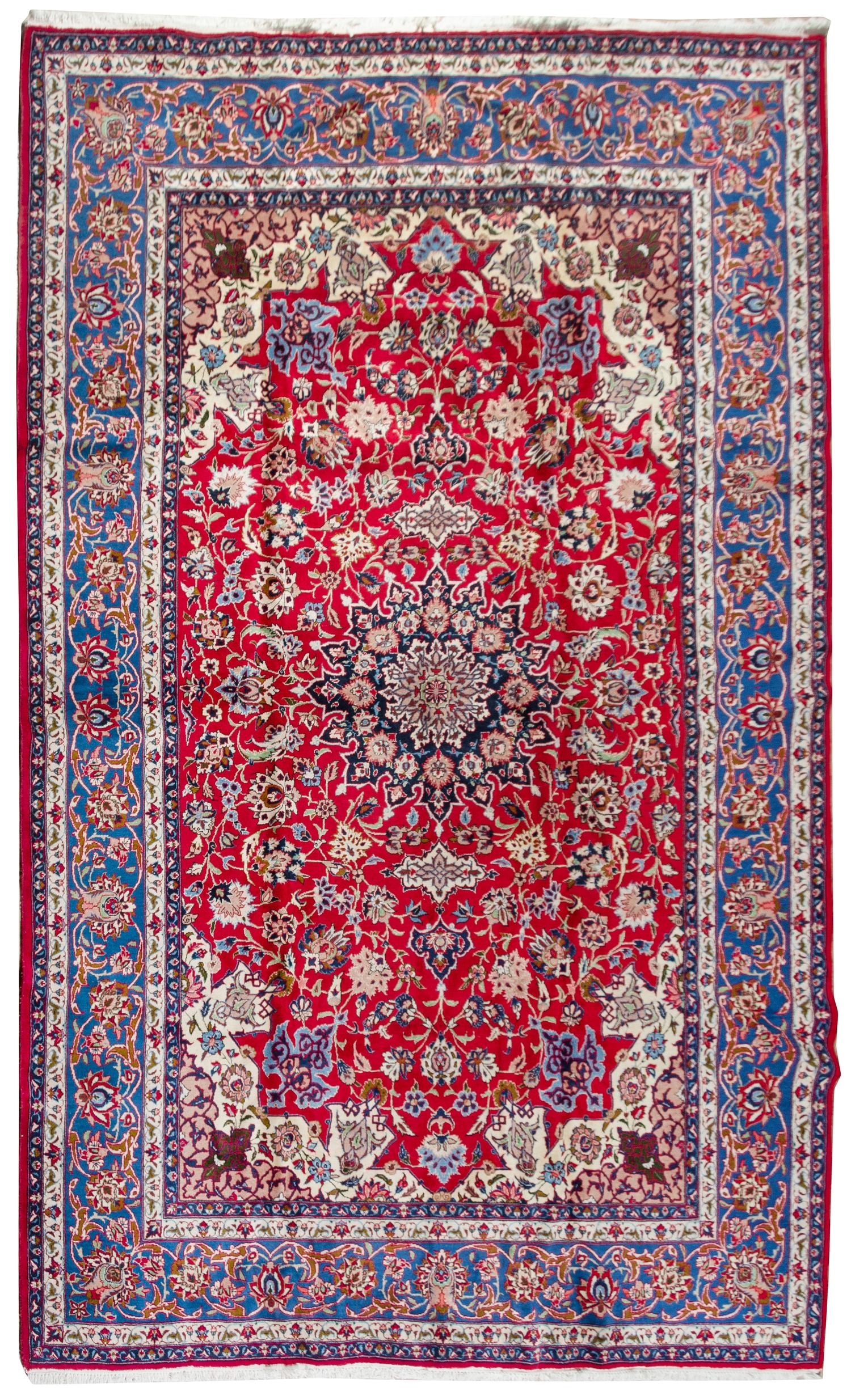 A Sarouk Wool Rug