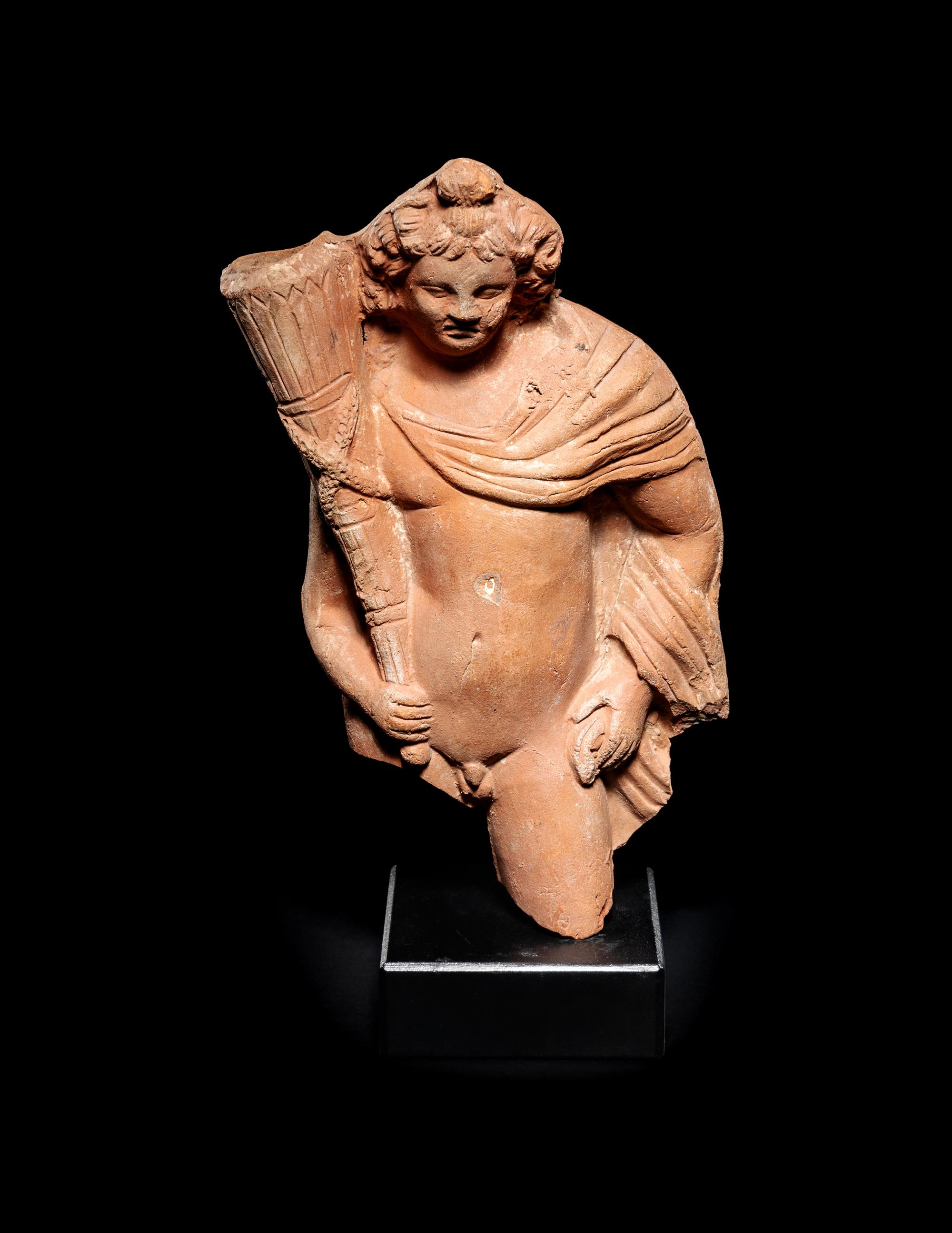 A Roman Terra Cotta Eros