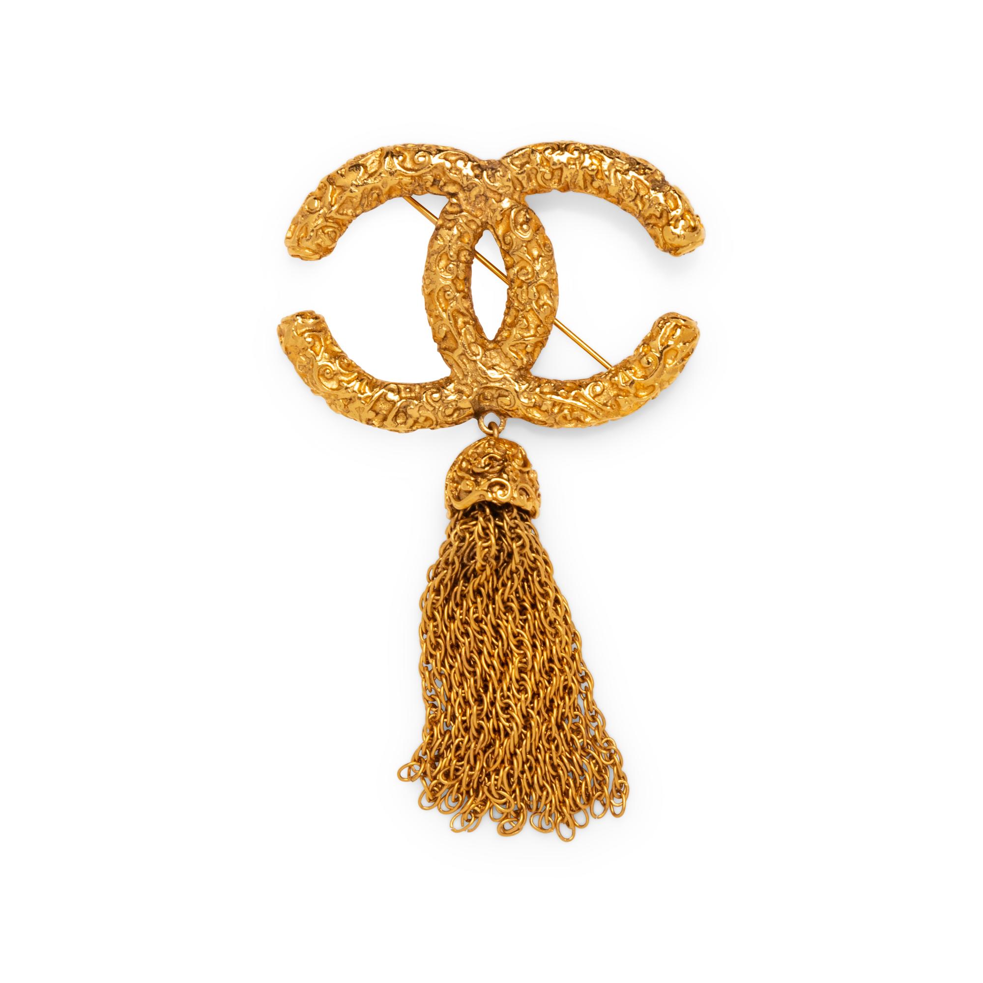 Chanel, CC Tassel Brooch