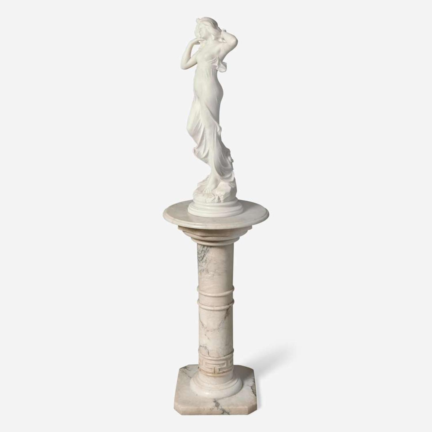 A. Batacchi (Italian, 19th / 20th century Nymph, Florence, Italy, late 19th century