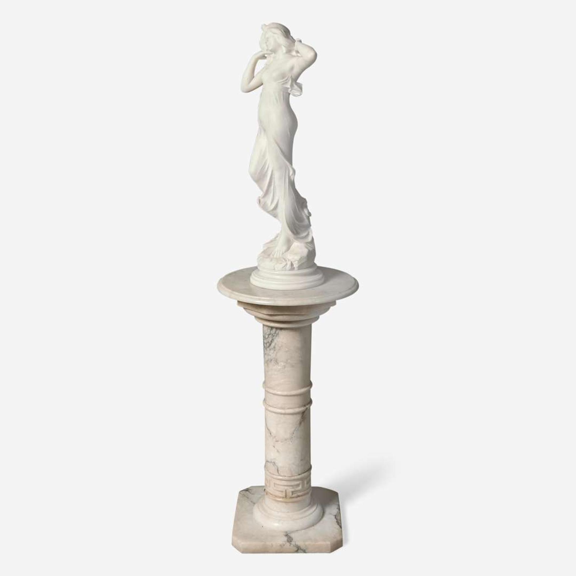 A. Batacchi (Italian, 19th / 20th century Nymph, Florence, Italy, late 19th century