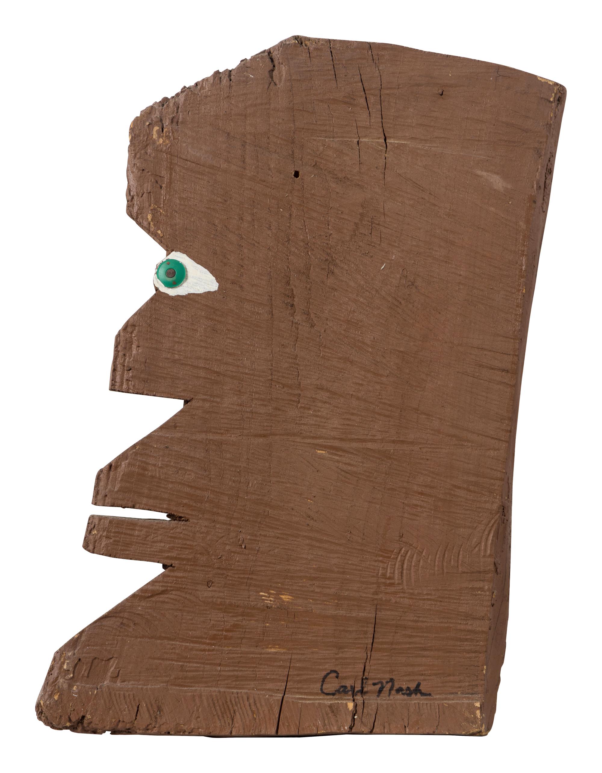 Untitled (Profile) and Untitled (Destroyed Environments) (two works)